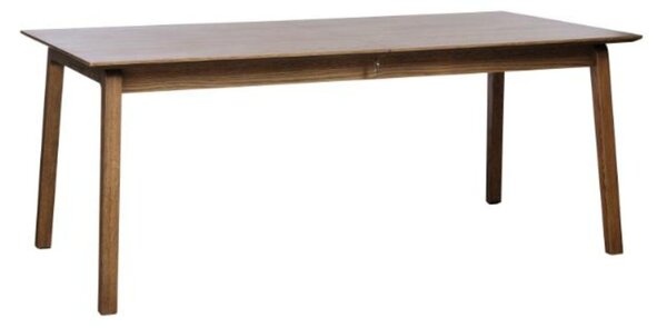 Masă de dining extensibilă Bari, stejar fumuriu (190-290 cm)