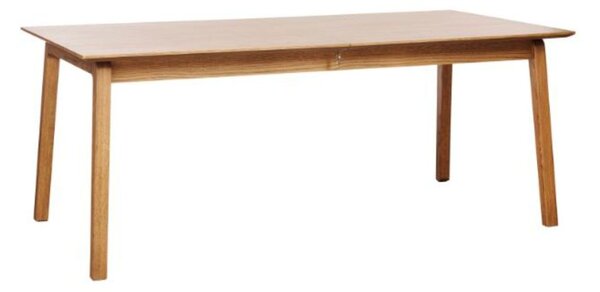 Masă de dining extensibilă Bari, stejar natural (190-290 cm)