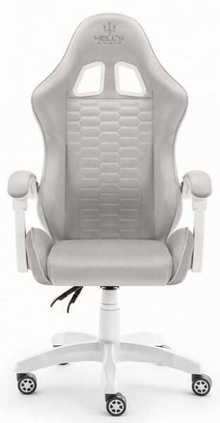 Scaun de gaming HC-1000, gri-alb