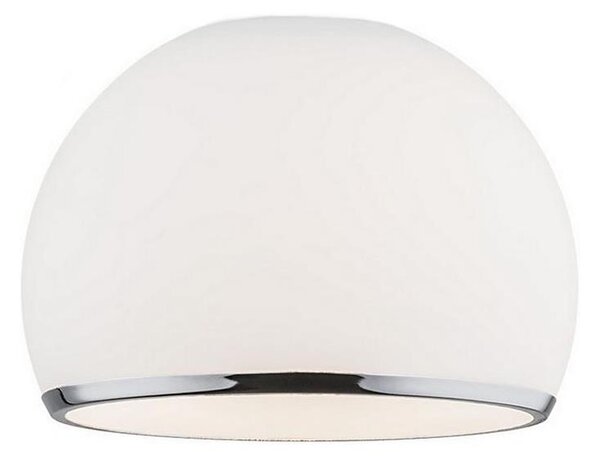 Abajur de rezervă din sticlă Argon 8121 MARBELLA E27 alb