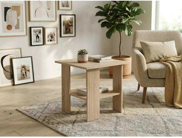 Masuta NEPO PLUS, stejar sonoma, PAL laminat, 55x55 cm