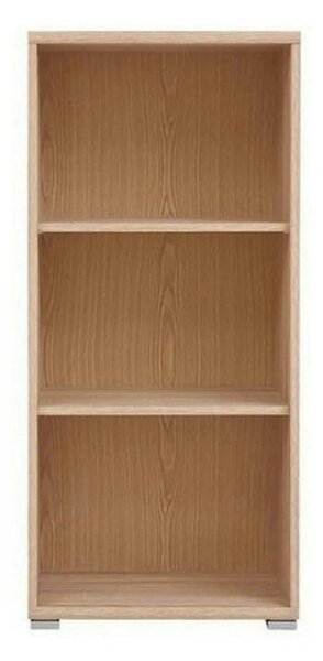 Biblioteca OFFICE, stejar sonoma, PAL, 53x35x114 cm
