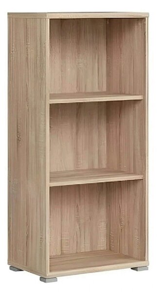 Biblioteca OFFICE, stejar sonoma, PAL, 53x35x114 cm