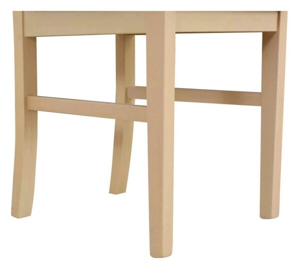 Scaun ALLA 3, maro/stejar sonoma, stofa clasica/lemn, 43x51x95 cm