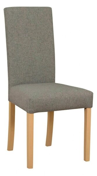 Scaun CAMPEL, gri/stejar sonoma, stofa clasica/lemn, 46x55x96 cm