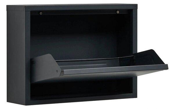 Pantofar FLY, gri antracit, metal, 50x15x37 cm