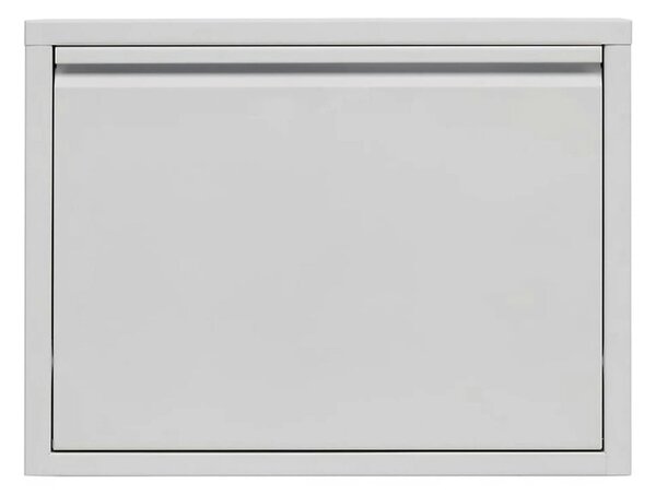 Pantofar FLY, alb, metal, 50x15x37 cm