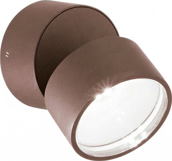 Ideal Lux - Aplica de perete LED pentru exterior OMEGA LED/7W/230V CRI 90 IP54 maro