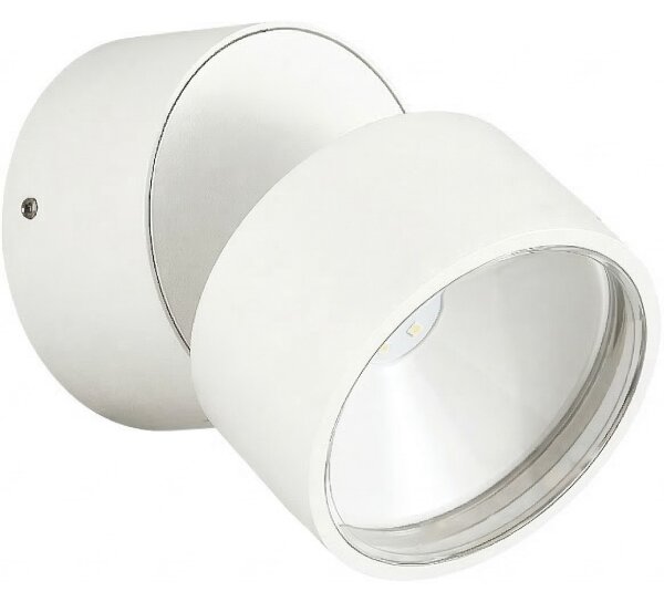 Ideal Lux - Aplică LED de exterior OMEGA, 7W, 230V, CRI 90, IP54, alb
