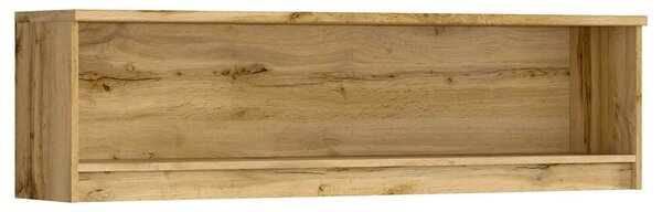 Raft NUIS, stejar wotan, PAL laminat, 135x29x38 cm