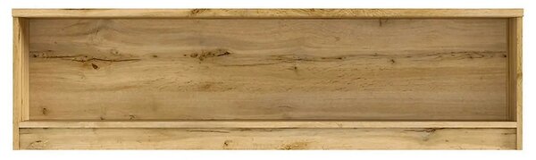 Raft NUIS, stejar wotan, PAL laminat, 135x29x38 cm