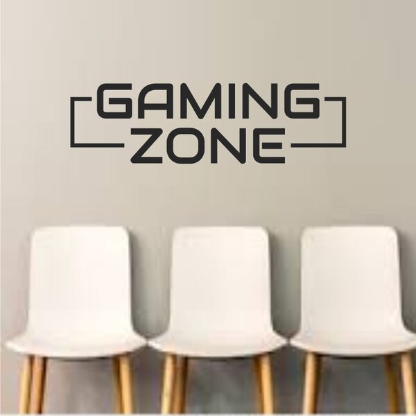 Sticker perete Gaming Zone