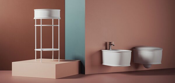 Art Ceram Atelier vas wc agăţat fără margine alb ATV00101;00