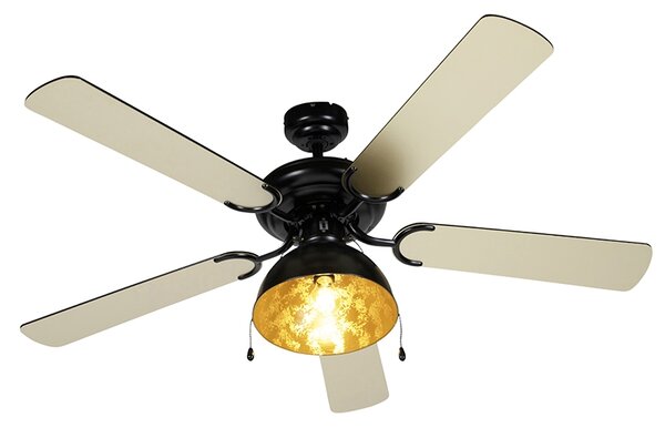 Ventilator de tavan industrial negru - Mistral Magna