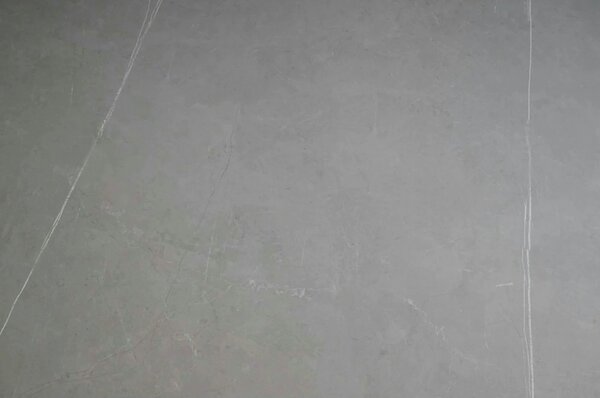 Masa extensibila OSTEN, gri cu efect de marmura/negru, 110/140x80x76 c