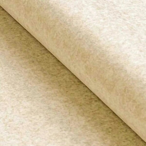 Pat lemn cu tablie tapitata DONNA 160x200, stofa catifelata bej - Shan