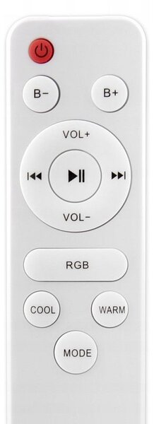 Plafoniera LED RGBW 48W, control Bluetooth, telecomanda, difuzor incorporat, 40 cm