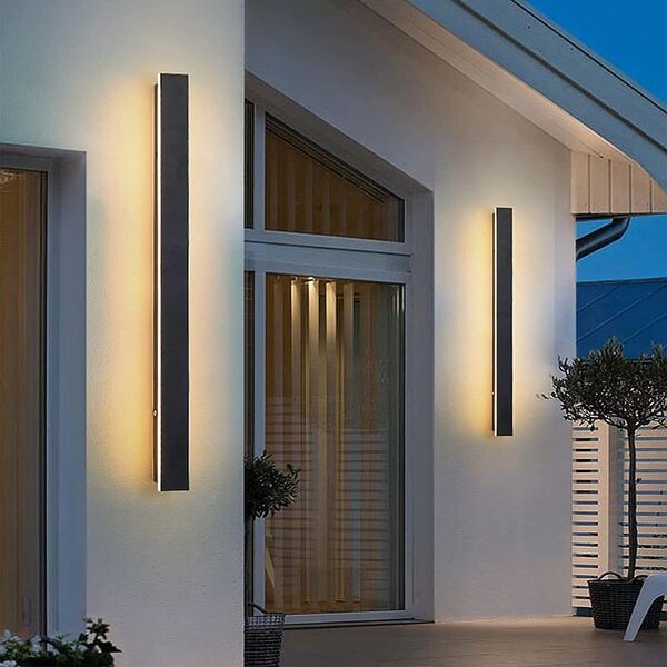 Corp iluminat arhitectural, LED 45W, 1900 lm, lumina neutra, lungime 150 cm, montaj fatada