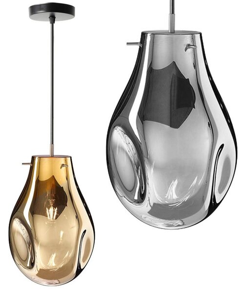 Lampa DE TAVAN SUSPENDABILA din sticla APP328-1CP Amber