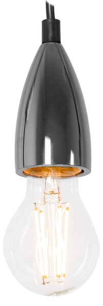 Lampa DE TAVAN SUSPENDABILA Crom Black APP357-1CP