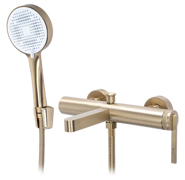 Baterie pentru cadă REA Grace Brush Gold