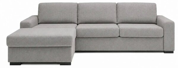 Coltar extensibil 160x200 VANILLA CORNER, sezlong stanga, stofa catife
