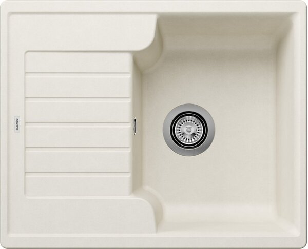 Blanco Zia 40 S, chiuveta silgranit 615x500x190 mm, 1 camera, alb moale, BLA-527195