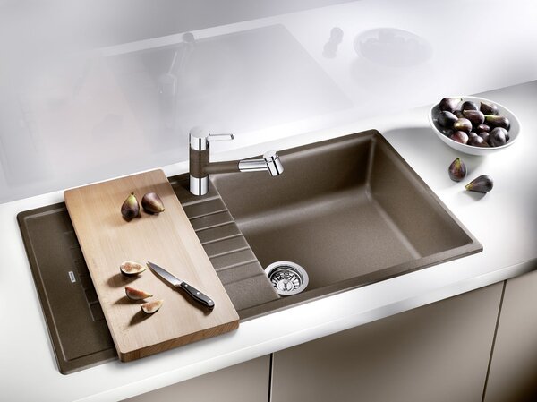 Blanco Zia XL 6 S, chiuveta silgranit 1000x500x190 mm, 1 camera, vulcan gri, BLA-527400