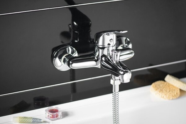 Bruckner Bruckner, robinet de chiuvetă HOFFER cu pulverizator extensibil, crom, 424.070.1