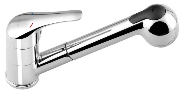 Bruckner Bruckner, robinet de chiuvetă HOFFER cu pulverizator extensibil, crom, 424.070.1