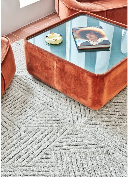 Covor crem lavabil/țesut manual din lână 170x240 cm Almond Valley – Lorena Canals
