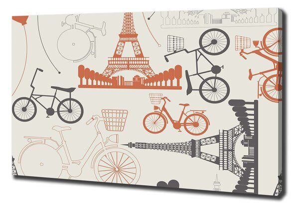 Tablouri tipărite pe pânză Simboluri ale Franței