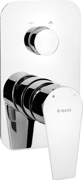 Deante Agawa, robinet ascuns cu 2 ieșiri cu comutator, crom, BQG_045P