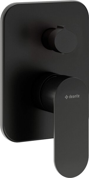 Deante Alpinia, baterie cadă/duș ascunsă, 2 ieșiri, negru mat, DEA-BGA_N44P