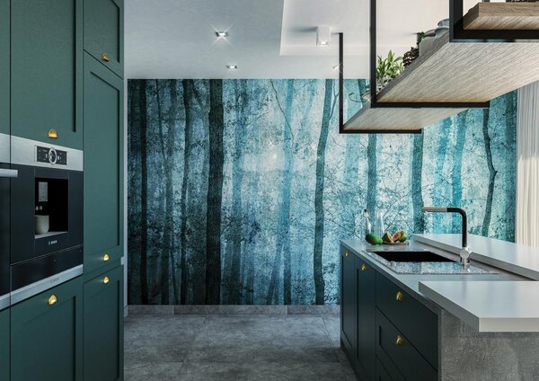 Deante Andante, chiuvetă sticlă-granit cu 1 cameră 780x488x220 mm, gri-grafit, DEA-ZSN_GL1C