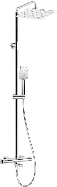 Deante Cascada, baterie termostatica baie cu set de dus, crom, DEA-NAC_01HT