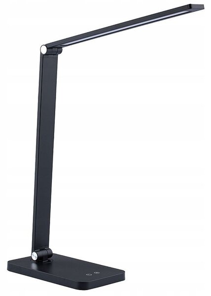 Lampa de birou LED, putere 7W, control tactil, incarcator inductiv QI, dimabil 2700-6000K, alimentare USB