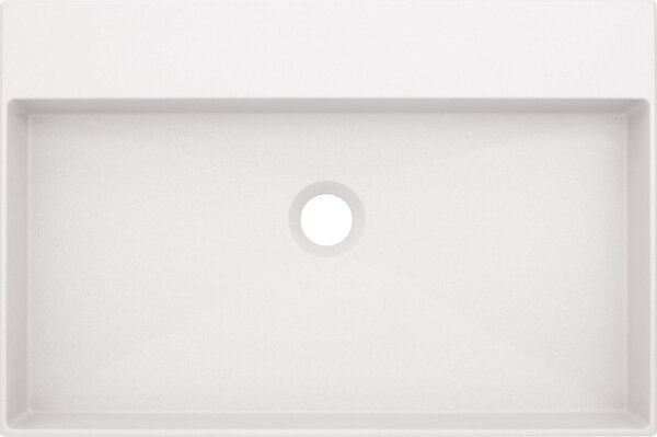 Deante Correo, chiuveta blat granit 60x40 cm, alb, CQR_AU6S