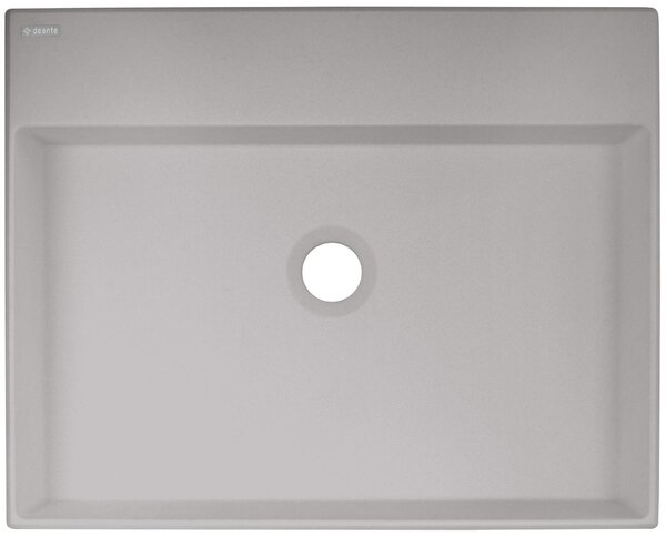 Deante Correo, chiuveta blat granit 500x400x125 mm, gri metalic, DEA-CQR_SU5S