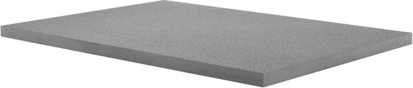 Deante Correo, raft din piatra 367x167 mm, gri, CBL_S20B