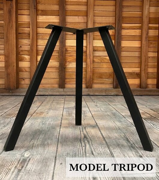 Măsuță de cafea Stejar Masiv „Eclipse Oak” – 76x67x6 cm - TRIPOD