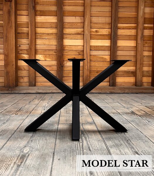 Măsuță de cafea Stejar Masiv „Eclipse Oak” – 76x67x6 cm - Star Coffee