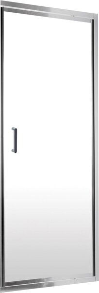 Deante Jasmin Plus, usa de dus cu 1 canat 80x200 cm, sticla transparenta 5 mm, profil cromat, DEA-KTJ_012D