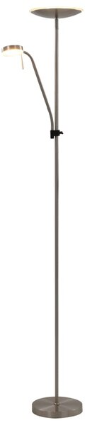 Lampă de podea, argintiu, 180 cm, 16 W