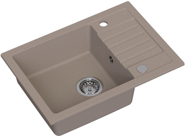 Ruvetti Tito Compact chiuveta cu baterie și accesorii bej/bej LP_3200-TC6244BE_W