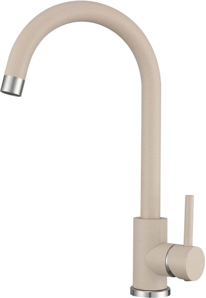 Ruvetti Tito Compact chiuveta cu baterie și accesorii bej/bej LP_3200-TC6244BE_W