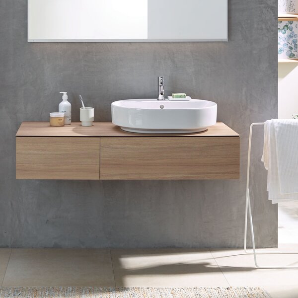 Geberit Variform lavoar 50x40 cm ovale de blat alb luciu 500.775.01.2
