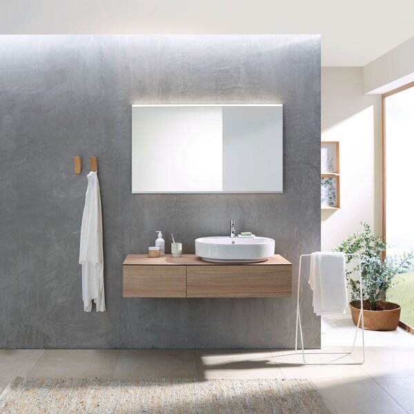 Geberit Variform lavoar 50x40 cm ovale de blat alb luciu 500.775.01.2