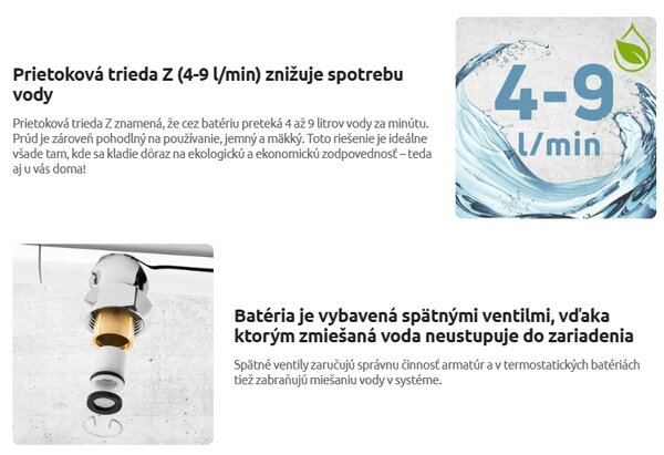 Deante Silia, baterie chiuveta cu spray extractibil, crom, BQS_073M