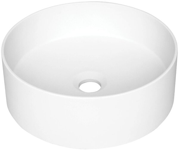 Deante Silia, chiuveta blat granit 36x36x12,5 cm, alb, DEA-CQS_AU4S